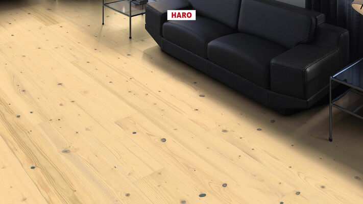  HARO PARKETT 4000 Parkett Tanne lichtweiß Universal strukturiert Landhausdiele 2200x13,5x180 mm 547605 | 86626