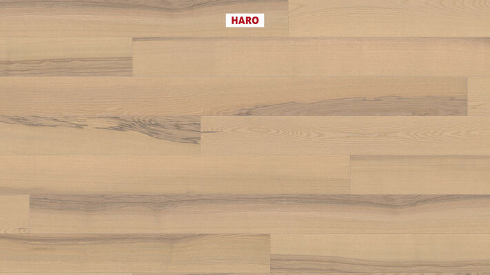  HARO PARKETT 4000 Parkett Esche pastellcreme Uni strukturiert Landhausdiele 2200x13,5x180 mm 547606 | 86629