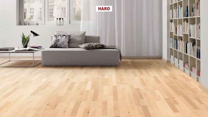  HARO PARKETT 4000 Parkett kanadischer Ahorn Favorit Schiffsboden 2200x13,5x180 mm 548132 | 86761