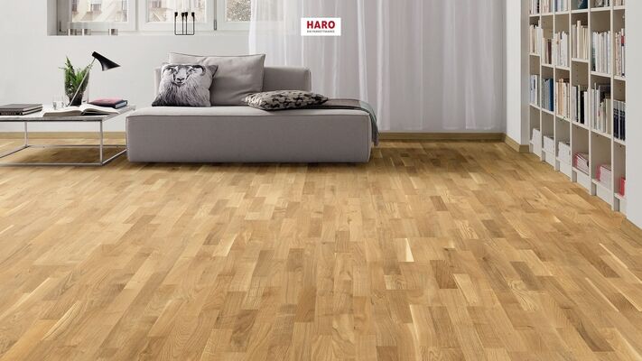  HARO PARKETT 2500 Parkett Eiche Favorit strukturiert Schiffsboden 2200x12x180 mm 548135 | 86788