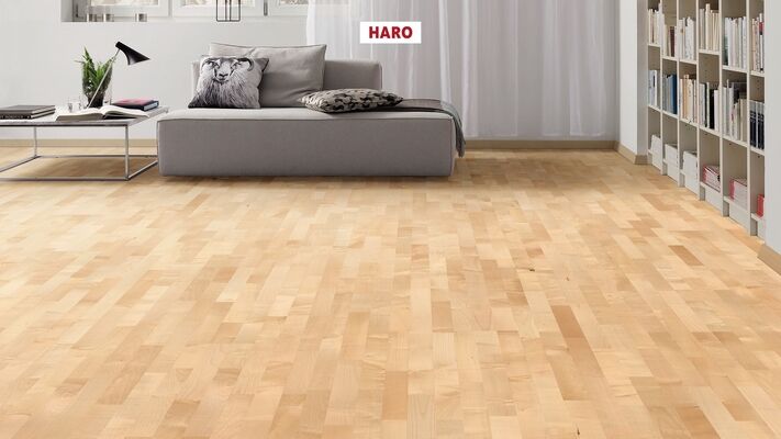  HARO PARKETT 2500 Parkett Bergahorn Favorit Schiffsboden 2200x12x180 mm 548137 | 86806