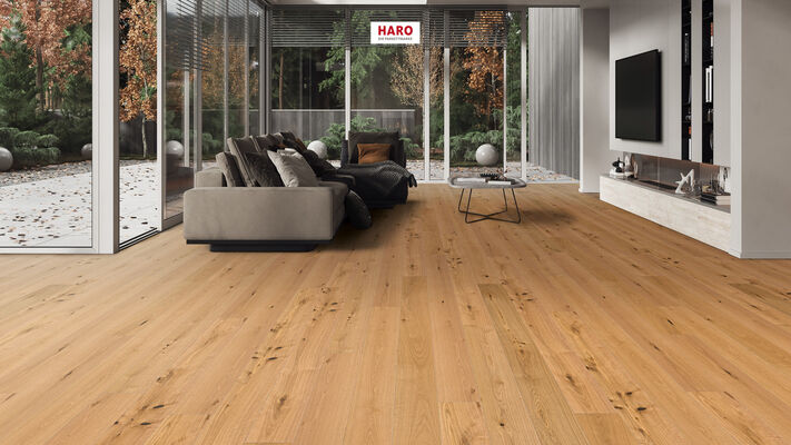  HARO PARKETT 4000 Parkett Eiche Sauvage High Performance Landhausdiele 2200x13,5x180 mm 550371 | 86908