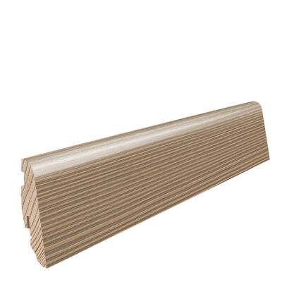  HARO Leisten Sockelleiste Furniert Tanne pastellgrau strukturiert matt 2200x58x19 mm 412436 | 87166