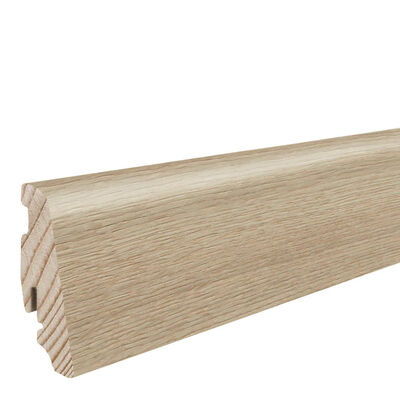  HARO Leisten Sockelleiste Dekorfolie Eiche Ontario puro Nässeschutz 2200x58x19 mm 414062 | 87226