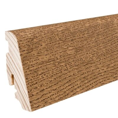  HARO Leisten Sockelleiste Furniert Raucheiche matt 2200x58x19 mm 414112 | 87265