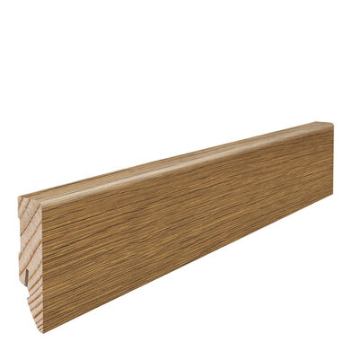  HARO Leisten Sockelleiste Furniert Raucheiche matt 2200x58x16 mm 414115 | 87274