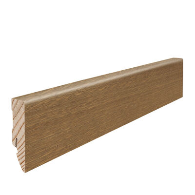  HARO Leisten Sockelleiste Furniert Raucheiche invisible matt 2200x58x16 mm 414116 | 87277