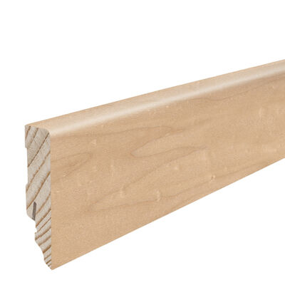  HARO Leisten Sockelleiste Furniert Ahorn Bergahorn matt 2200x58x16 mm 414119 | 87283