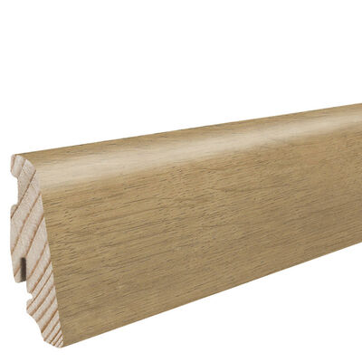  HARO Leisten Sockelleiste Dekorfolie Gebirgseiche honig Nässeschutz 2200x58x19 mm 414259 | 87304