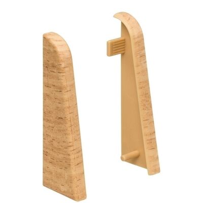  HARO Zubehör Montage Endkappe Buche Kunststoff f. Steck-SL 19x58 (2 Stk/Pack) 407154 | 87586