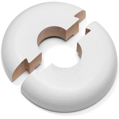 HARO Zubehör Heizkörperrosette weiß Innendurchmesser 15mm 409244 | 87667