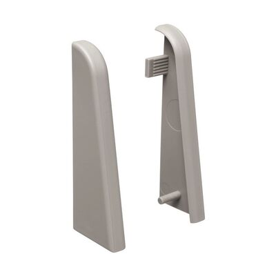  HARO Zubehör Montage Endkappe grau Kunststoff f. Steck-SL 19x58 (2 Stk/Pack) 409279 | 87685