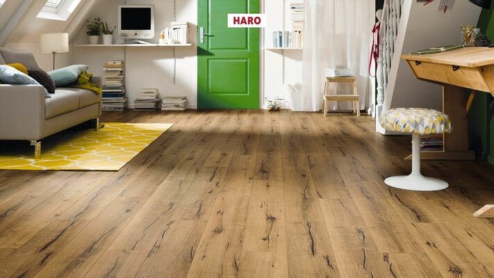  HARO TRITTY 100 Laminat Eiche italica natur authentic Landhausdiele 1282x193x8mm 530335 | 87829