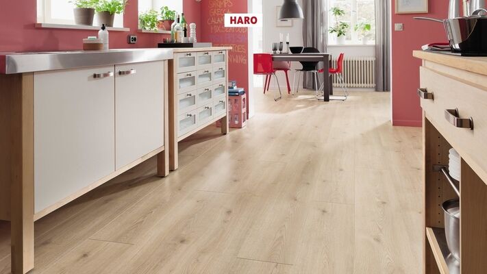  HARO TRITTY 100 Laminat Eiche Contura steingrau authentic Gran Via 2200x243x8mm 531917 | 87847
