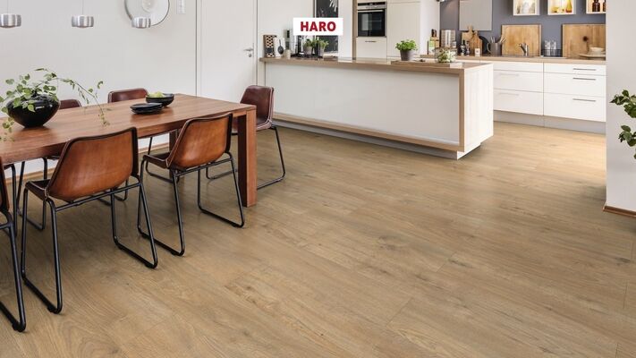  HARO TRITTY 200 Aqua Laminat Eiche Sicilia natur authentic matt Landhausdiele 1282x193x8mm 537371 | 87907