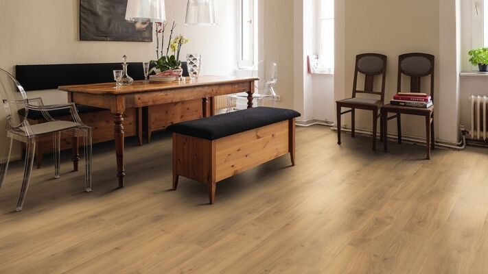  HARO TRITTY 200 Aqua Laminat Eiche Emilia Honig authentic soft Landhausdiele 1282x193x8mm 540242 | 88033
