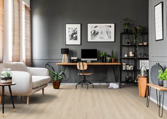  HARO TRITTY 100 Laminat Eiche Eleganza cremeweiß authentic Landhausdiele 1282x193x8mm 541475 | 88252