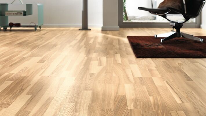  HARO PARKETT 4000 Parkett Esche lichtweiß Favorit strukturiert Schiffsboden 2200x13,5x180 mm 541853 | 88555