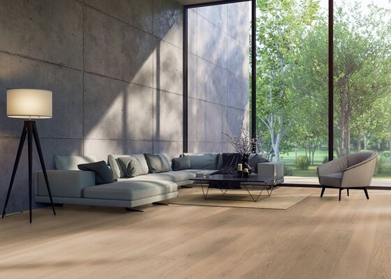  HARO PARKETT 4000 Parkett Eiche lichtweiß Sauvage strukturiert Landhausdiele Plaza 240 2200x13,5x240 mm 541855 | 88585