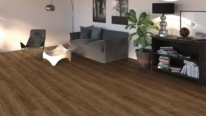  HARO TRITTY 200 Aqua Laminat Eiche Eleganza geräuchert authentic Landhausdiele 1282x193x8mm 542056 | 88777