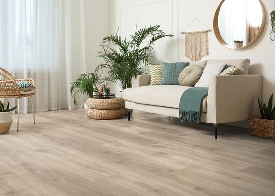  HARO DISANO Project Design-Vinylboden Eiche Provence creme authentisch Landhausdiele 1300x2x245 mm 544938 | 89491