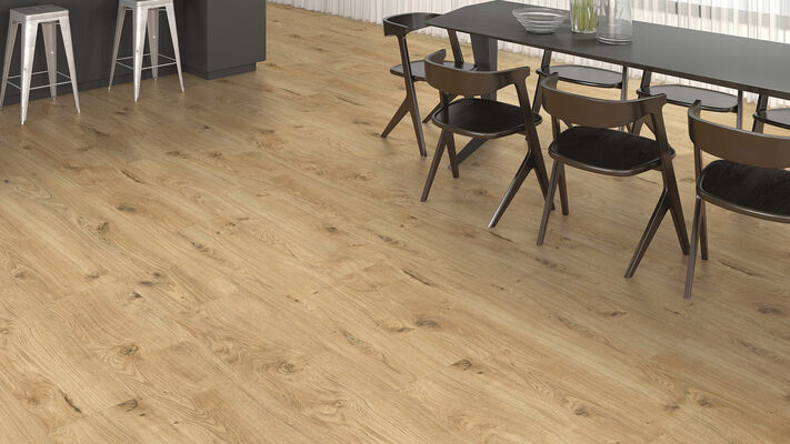  HARO DISANO Project Design-Vinylboden Eiche Phoenix strukturiert Landhausdiele 1300x2x245 mm 547927 | 89599