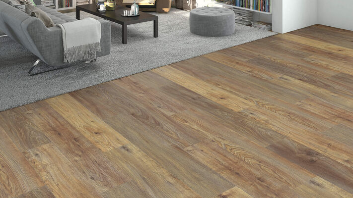  HARO DISANO WaveAqua Designboden Eiche Quebec caramel authentisch Landhausdiele 1282x8x193 mm 548207 | 89701