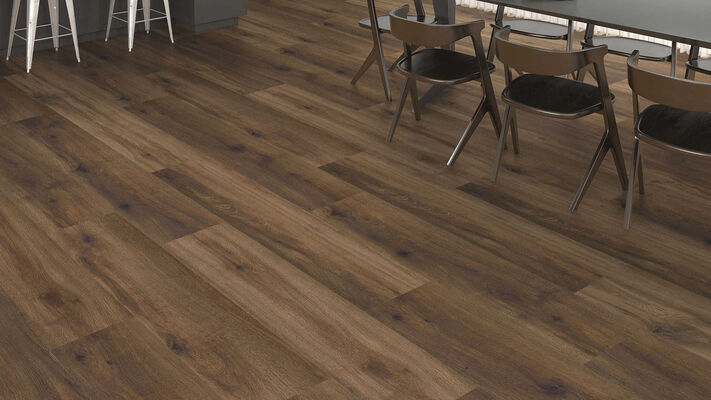  HARO DISANO Project Design-Vinylboden Eiche Provence schokobraun authentisch Landhausdiele 1300x2x245 mm 549037 | 90067
