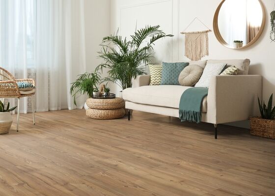  HARO DISANO LifeAqua Designboden Berglärche cognacbraun strukturiert Landhausdiele 1282x8,8x235 mm 549087 | 90310