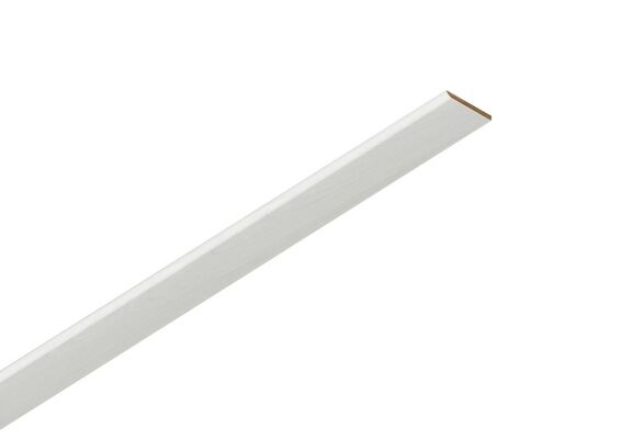  ter Hürne Leisten Dekorverbund Leisten Wand + Decke Ahorn cremeweiß GAL 25 Dekor 2400x25x2 mm 1101140303 | 91255