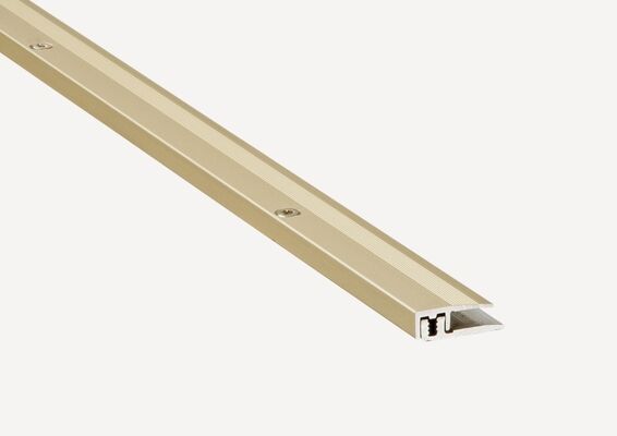  ter Hürne Zubehör Neutral Zubehör Boden Abschlussprofil Typ ABS 037 2,5-7mm Sand Profilschienen 900x20x1 mm 1101060180 | 91387