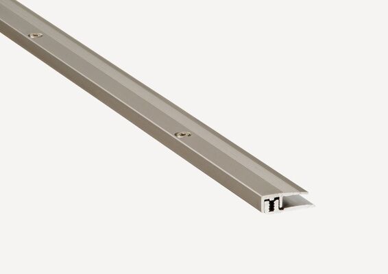  ter Hürne Zubehör Neutral Zubehör Boden Abschlussprofil Typ ABS 037 2,5-7mm Edelstahl Profilschienen 900x20x1 mm 1101060181 | 91390