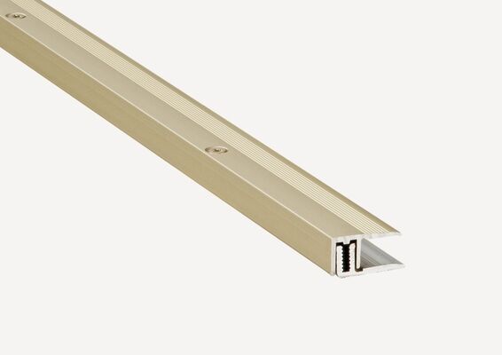  ter Hürne Zubehör Neutral Zubehör Boden Abschlussprofil Typ ABS 716 6,5-16mm Sand Profilschienen 900x21x1 mm 1101060198 | 91414
