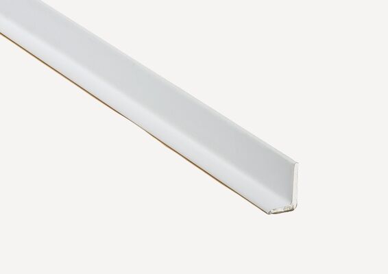  ter Hürne Leisten Wandabschlussprofil Weiss selbstklebend Typ WAS Profilschienen 2700x18x12 mm 1101060175 | 91711