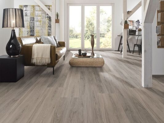  KWG Antigua Professional Vinylboden Graueiche strukturierte Nutzfläche Vinyl mit HDF-Trägerplatte Fliese 1815x305x10 mm KWG760004 | 93046