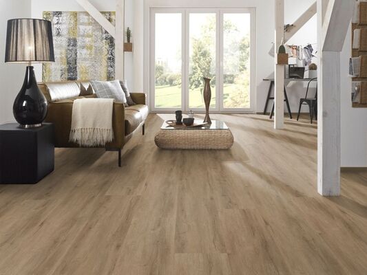  KWG Antigua Professional Vinylboden Brauneiche strukturierte Nutzfläche Vinyl mit HDF-Trägerplatte Fliese 1815x305x10 mm KWG760005 | 93049
