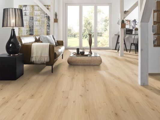  KWG Antigua Professional Vinylboden Kaschmireiche light strukturierte Nutzfläche Vinyl mit HDF-Trägerplatte Fliese Kaschmireiche light 1815x305x10 mm KWG760007 | 93055