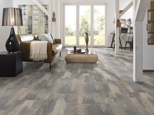  KWG Antigua Stone Vinylboden Schiefer grigio Strukturprägung Vinyl mit HDF-Trägerplatte Landhausdiele 612x440x10,8 mm KWG900311 | 93133