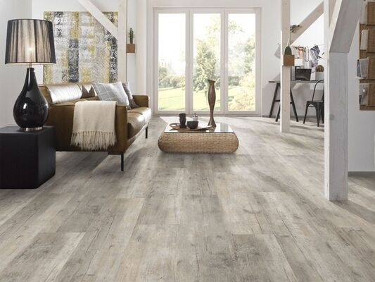  KWG Antigua Novel Vinylboden Pinie gebürstet Strukturprägung Vinyl mit HDF-Trägerplatte Fliese 1235x305x8,8 mm KWG910002 | 93148