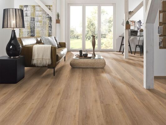  KWG Antigua Novel Vinylboden Landeiche natur Strukturprägung Vinyl mit HDF-Trägerplatte Fliese 1235x305x8,8 mm KWG910008 | 93166