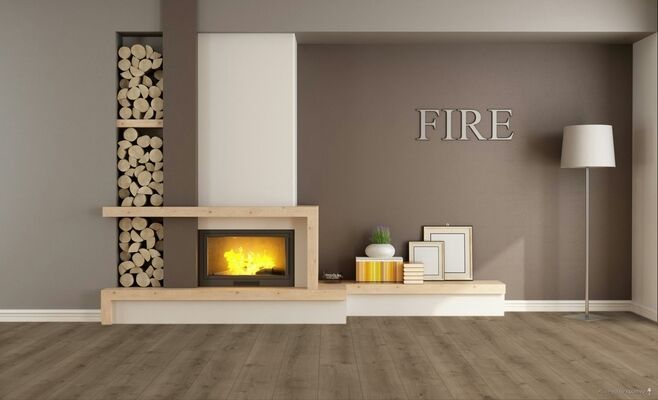  Parador Modular ONE Designboden Eiche Pure Perlgrau Holzstruktur Designboden Schlossdiele 2200x235x8 mm 1730804 | 93406