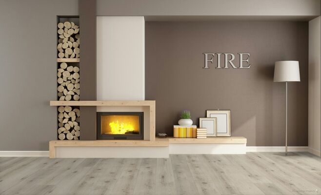  Parador Modular ONE Designboden Eiche Urban Weiß gekälkt Holzstruktur Designboden Schlossdiele 2200x235x8 mm 1730806 | 93412