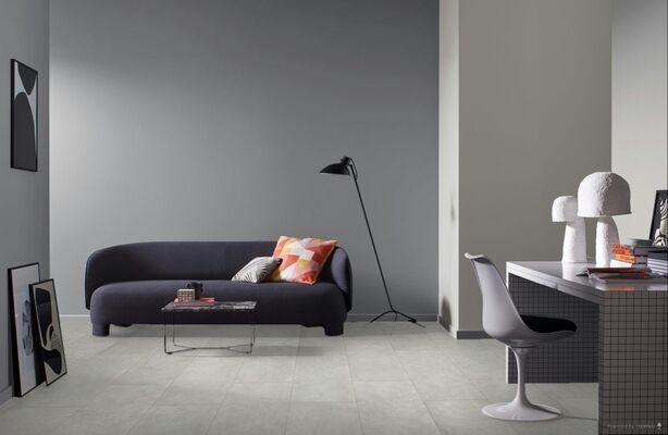  Parador Trendtime 5 Laminat Beton Hellgrau Steinstruktur Großfliese 853x400x8 mm 1743595 | 93526