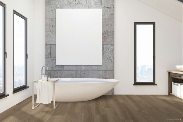  Parador Basic 600 Laminat Eiche Studioline Macchiato Naturmattstruktur Landhausdiele 1285x243x8 mm 1748186 | 94120