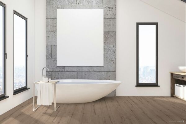  Parador Modular ONE Designboden Eiche Helios Grau Rustikalstruktu Designboden Schlossdiele 2200x235x8 mm 1748726 | 94186