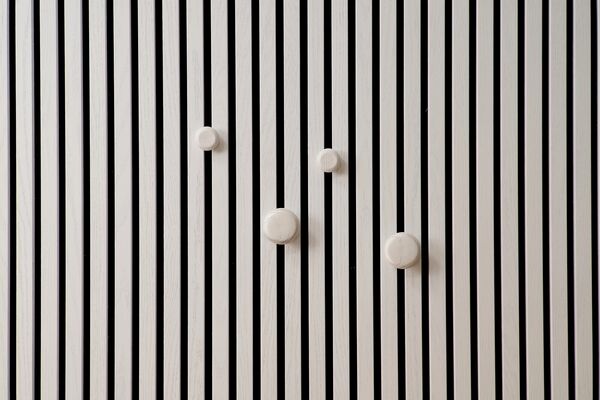  ter Hürne SilentDesign LivingWall Zubehör Wand + Decke Holz weiß lackiert - Märta Function 170x133x42 mm 1101340209 | 95203