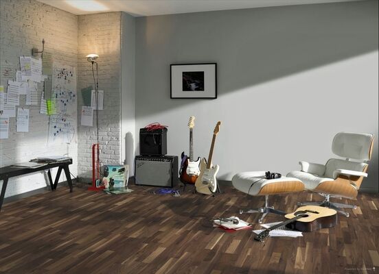 Parador Classic 3060 Parkett Walnuss amerikanisch Living matt lackiert Schiffsboden 3-Stab 2200x185x13 mm 1518118 | 95269