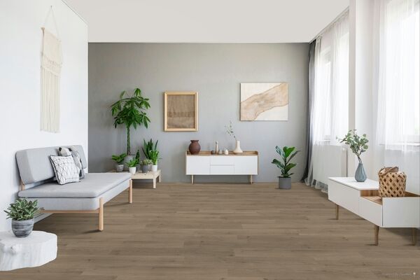  Parador Basic 30 Vinylboden Eiche Infinity grau lebhafte struktur Vinyl mit HDF-Trägerplatte Landhausdiele 1207x216x9,4 mm 1730635 | 95368