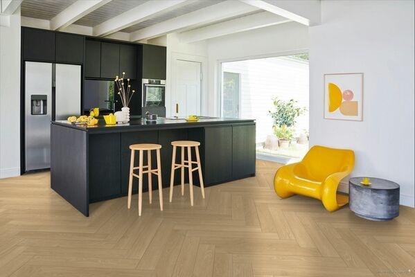  Parador Trendtime 3 Laminat Eiche Studioline natur Naturmattstruktur Fischgrät 858x143x8 mm 1747866 | 95590