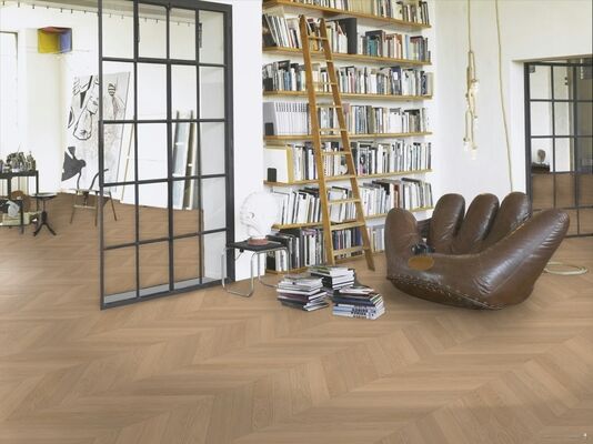  Parador Trendtime 10 Parkett Eiche Dune Natur matt lackiert Chevron-Stab 610x90x15 mm 1748483 | 95602